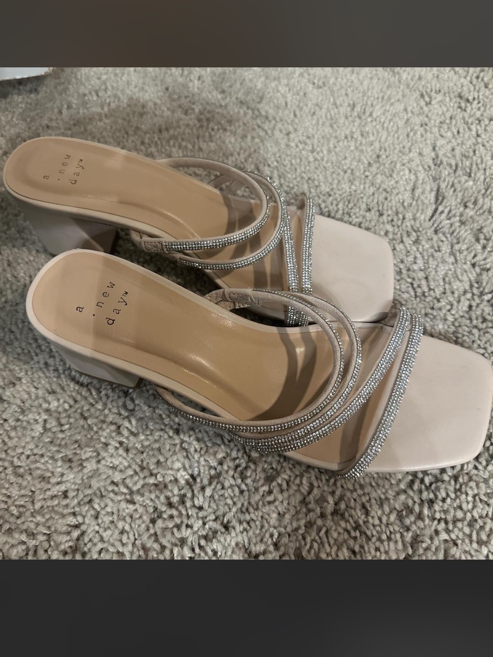 Heels with Rhinestone